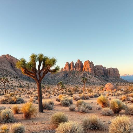 Thumbnail of Joshua Tree National Park: Arid desert landscape with unique rock formations